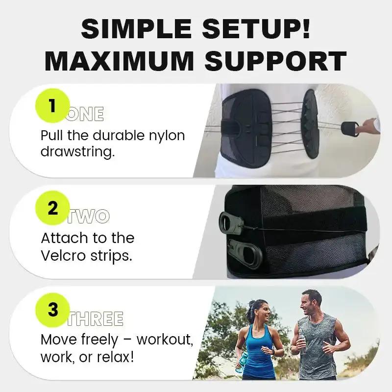 Adjustable Lumbar Support Belt EnjoyingLeb Online
