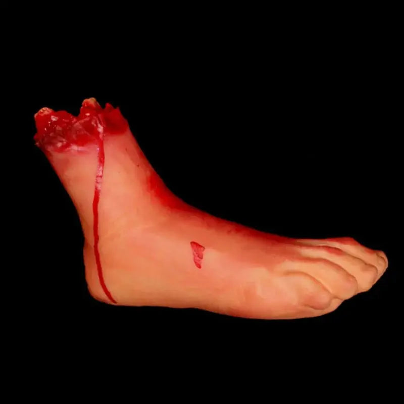 Halloween Props Decorations Horrible Blood Broken Fake Limbs Fingers Legs Arm Feet Latex Tricky Toys For Haunted House Decor EnjoyingLeb Online