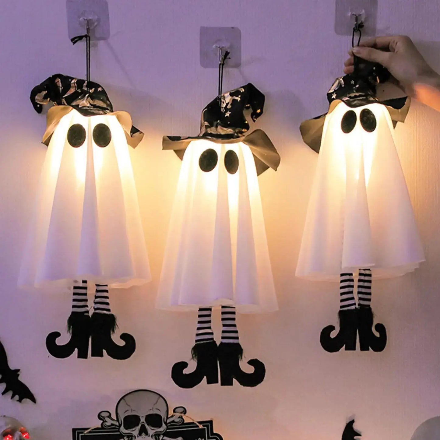 Halloween Decor LED Light Up Witch Ghost for Halloween Party Home Indoor Outdoor Yard Decoration Scary Hanging Ornaments Gift EnjoyingLeb Online