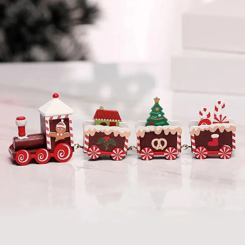 Christmas Train Merry Christmas Decorations For Home 2025 Cristmas Ornament Xmas Navidad Noel Gifts Happy New Year 2026 Gifts EnjoyingLeb Online