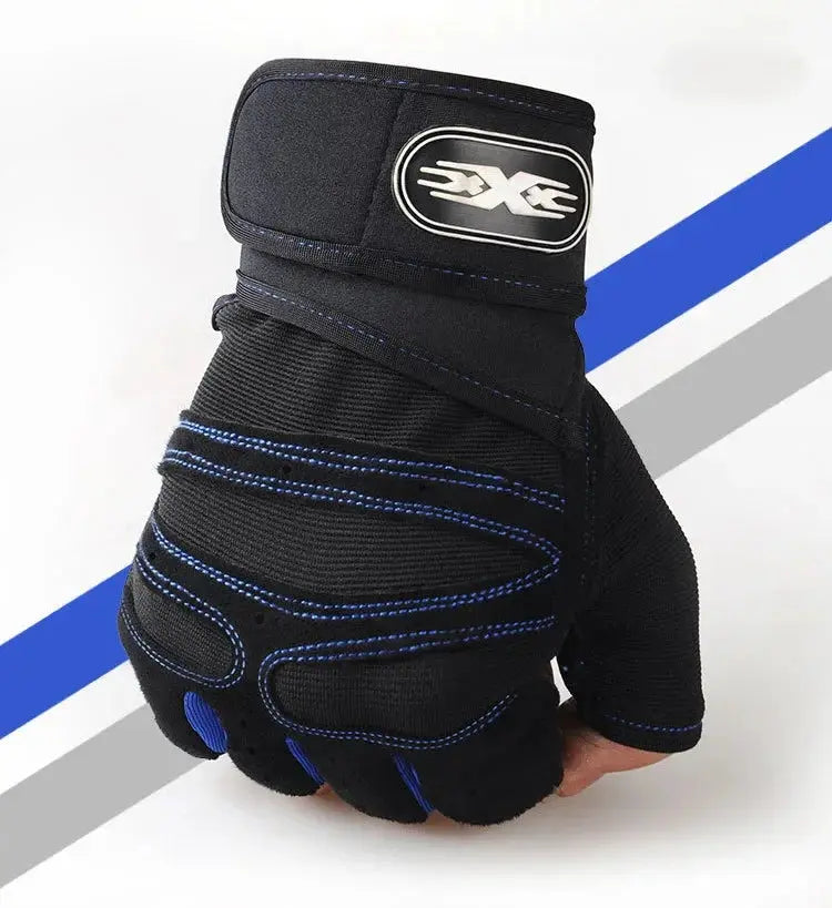 Gym Gloves for Men Women Fitness Weight Lifting Wristband Gloves Body Building Training Sports Exercise Cycling Glove Shockproof EnjoyingLeb Online