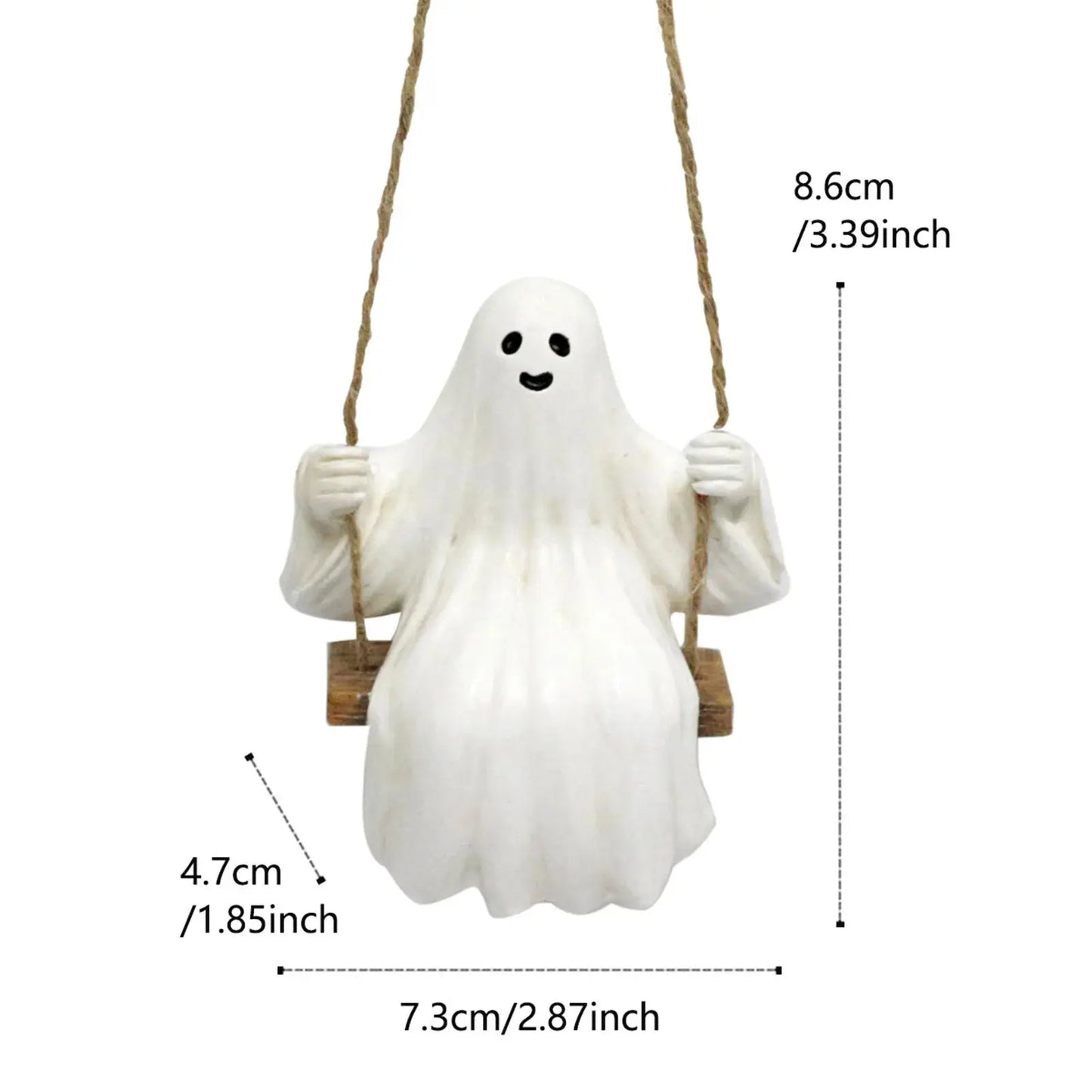 Halloween Decorations Ghost Figurines Halloween Ghost Hanging Ornament for Halloween Holiday Parties Decor EnjoyingLeb Online