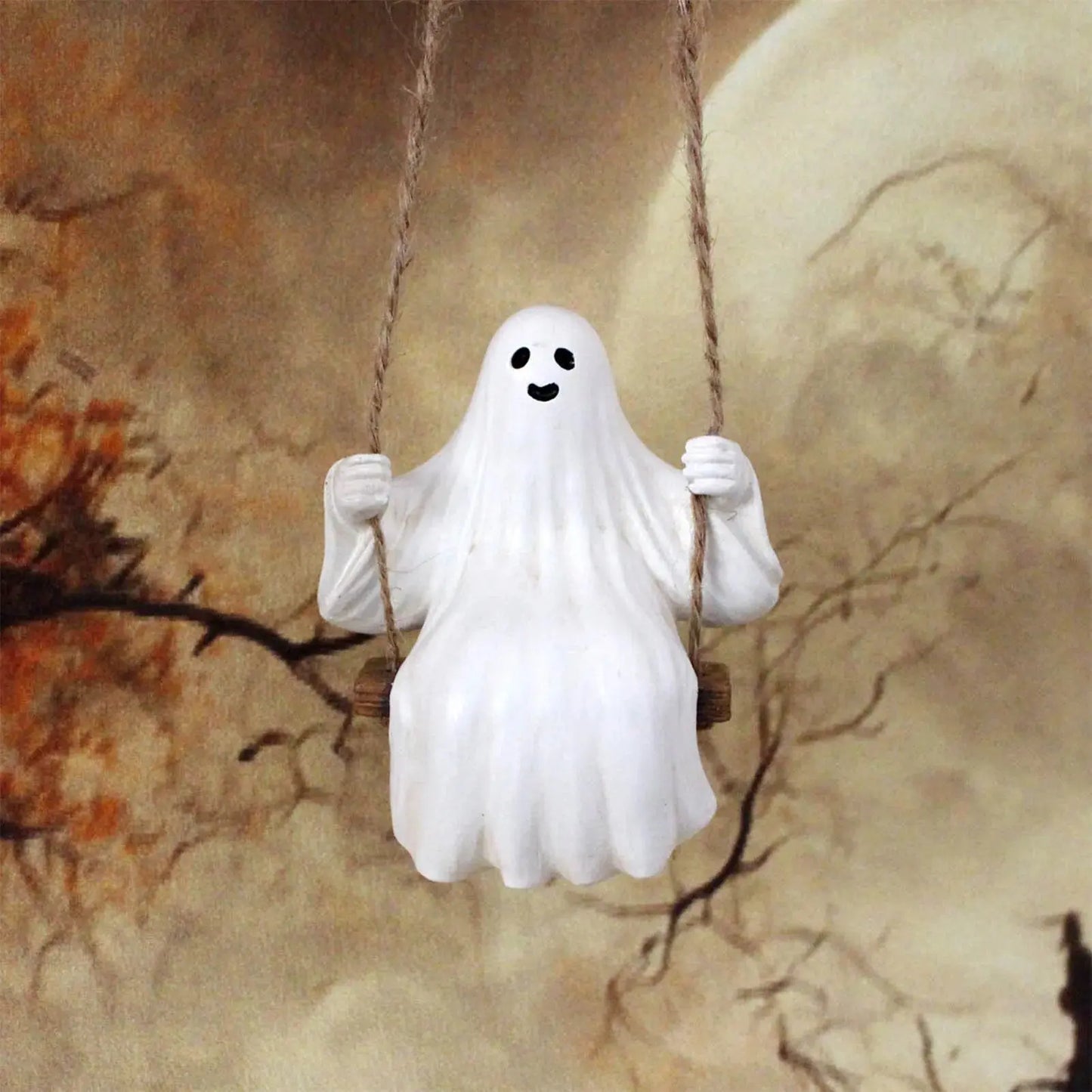 Halloween Decorations Ghost Figurines Halloween Ghost Hanging Ornament for Halloween Holiday Parties Decor EnjoyingLeb Online
