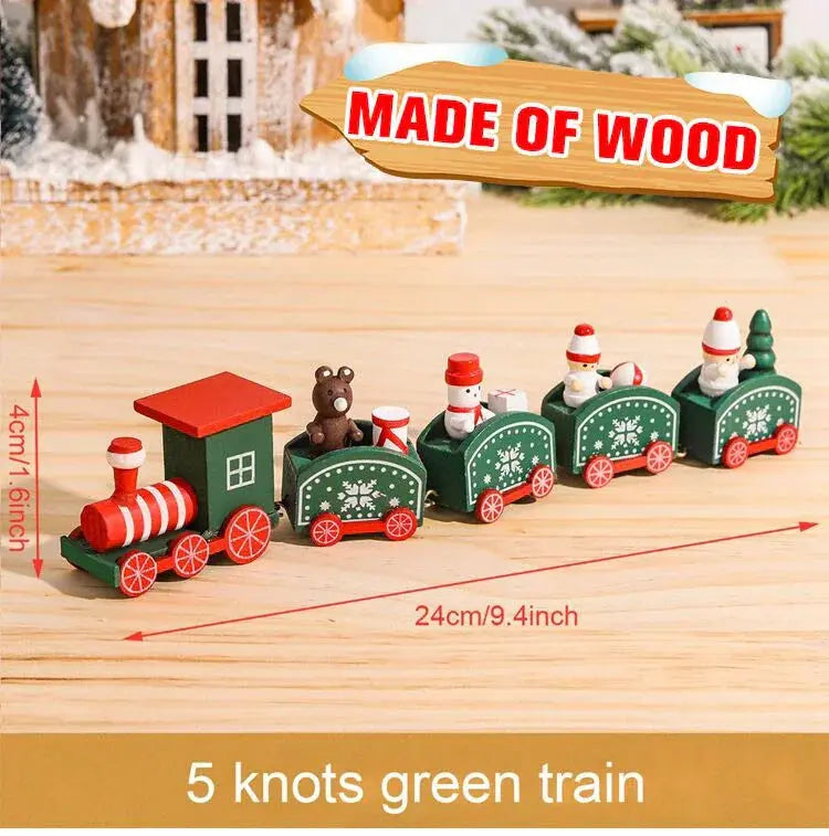 Christmas Train Merry Christmas Decorations For Home 2025 Cristmas Ornament Xmas Navidad Noel Gifts Happy New Year 2026 Gifts EnjoyingLeb Online