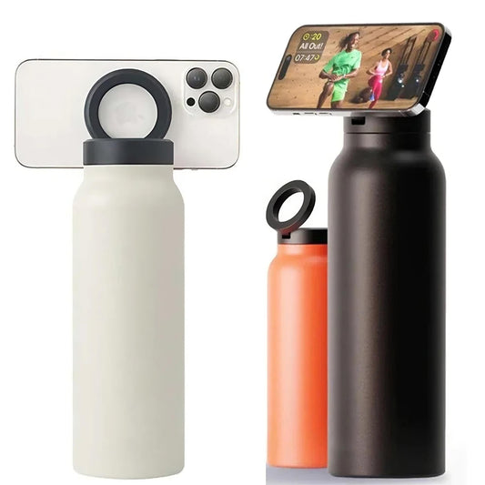 Water Bottle with MagSafe Phone Holder EnjoyingLeb Online