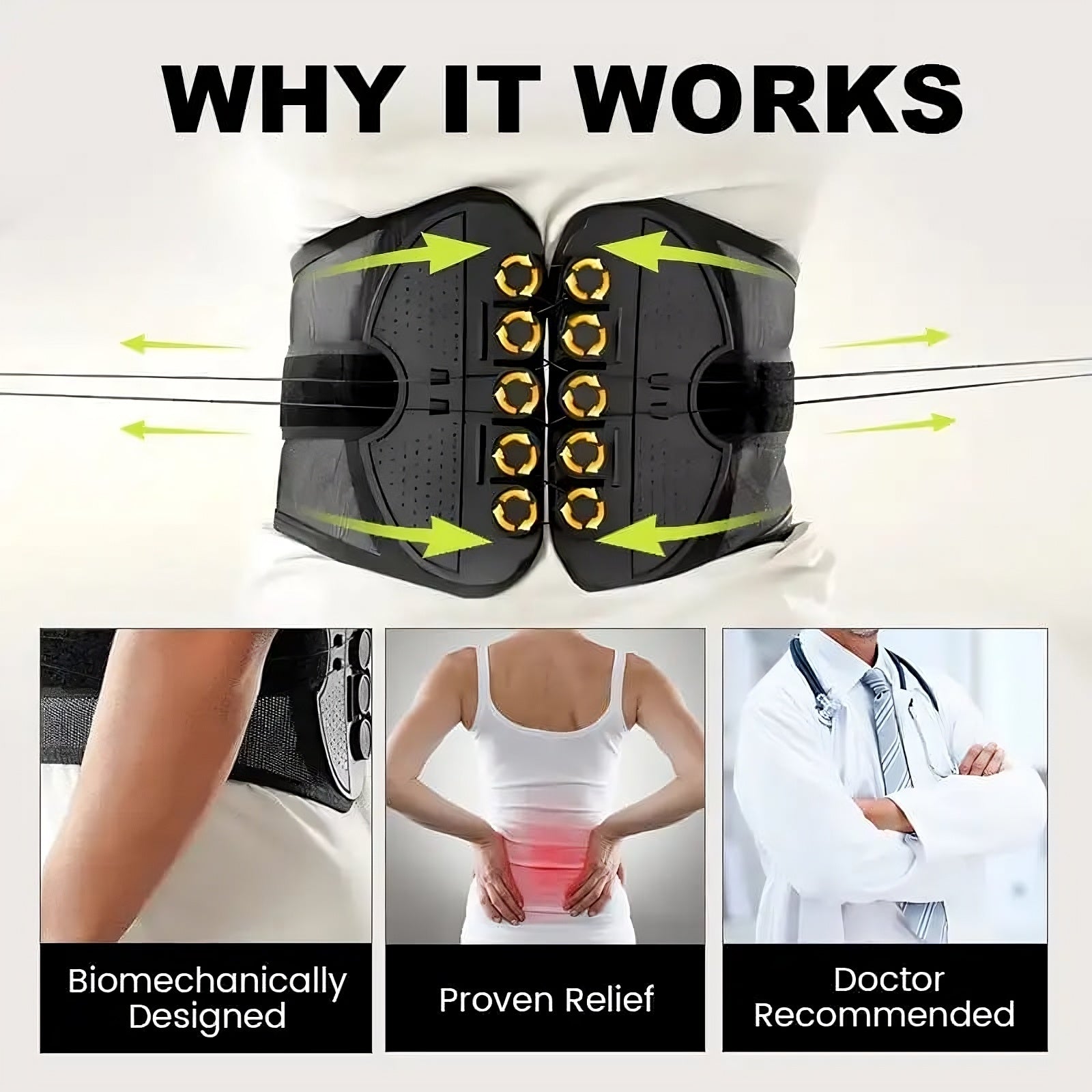 Adjustable Lumbar Support Belt EnjoyingLeb Online