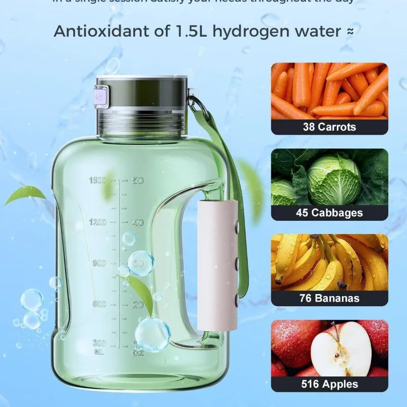 Hydrogen Water Bottle 1.5L EnjoyingLeb Online