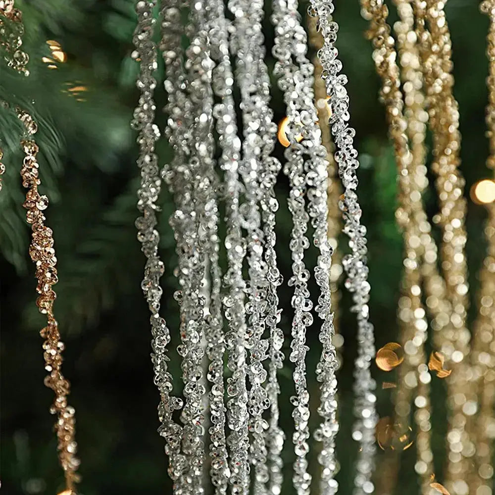 90cm Glitter Twig Ornaments Branches For Christmas Tree Vase Party Wedding navidad Atmosphere decorations Branches Sparkling EnjoyingLeb Online