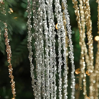 90cm Glitter Twig Ornaments Branches For Christmas Tree Vase Party Wedding navidad Atmosphere decorations Branches Sparkling EnjoyingLeb Online