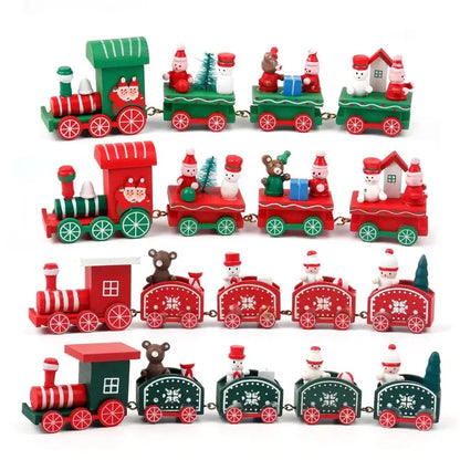 Christmas Train Merry Christmas Decorations For Home 2025 Cristmas Ornament Xmas Navidad Noel Gifts Happy New Year 2026 Gifts EnjoyingLeb Online