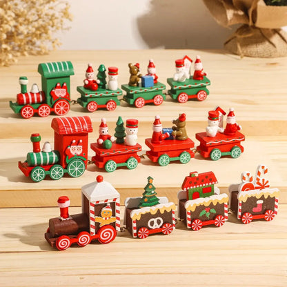 Christmas Train Merry Christmas Decorations For Home 2025 Cristmas Ornament Xmas Navidad Noel Gifts Happy New Year 2026 Gifts EnjoyingLeb Online