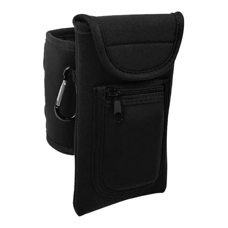 Non Slip Magnetic Gym Water Bottle Bag With Phone Pocket Magnetic Fitness Sling Bag Portable Magnetic Water Bottle Carrier Bag EnjoyingLeb Online