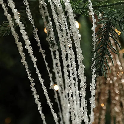 90cm Glitter Twig Ornaments Branches For Christmas Tree Vase Party Wedding navidad Atmosphere decorations Branches Sparkling EnjoyingLeb Online