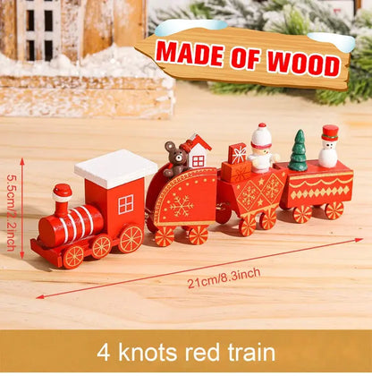 Christmas Train Merry Christmas Decorations For Home 2025 Cristmas Ornament Xmas Navidad Noel Gifts Happy New Year 2026 Gifts EnjoyingLeb Online