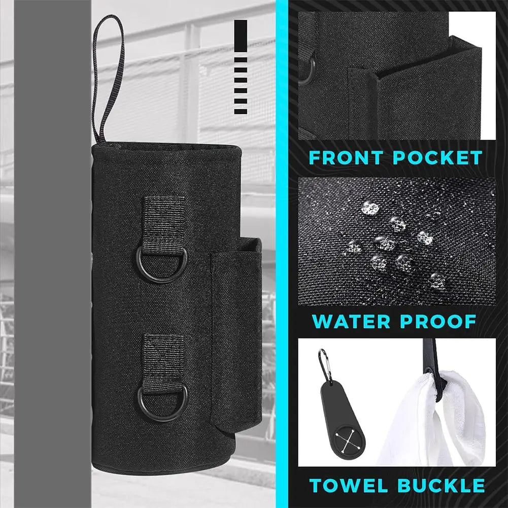 Large Capacity Magnetic Gym Bag Portable Magnetic Carrier Bag With Phone Pocket Gym Water Bottle Pouch Gym Organizer Accessories EnjoyingLeb Online