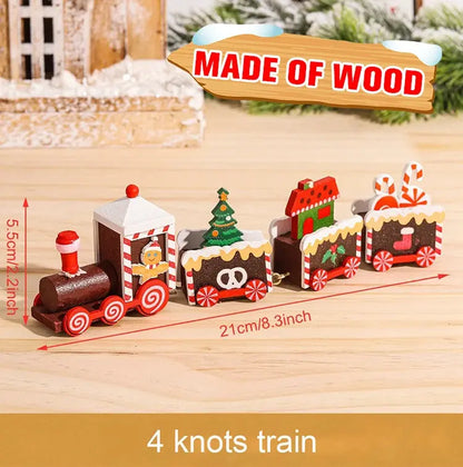 Christmas Train Merry Christmas Decorations For Home 2025 Cristmas Ornament Xmas Navidad Noel Gifts Happy New Year 2026 Gifts EnjoyingLeb Online