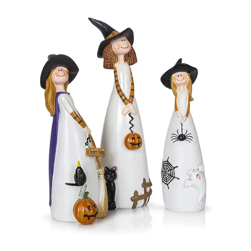 Halloween Witch Decoration Resin EnjoyingLeb Online