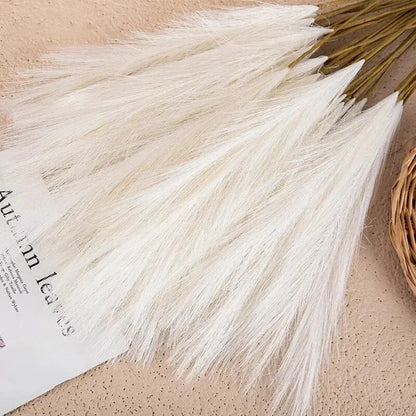 10pcs Artificial Reed Ins Wind Bouquet Imitation Flowers Bohemian Home Living Room Decor Fake Reed Christmas Wedding Decoration EnjoyingLeb Online