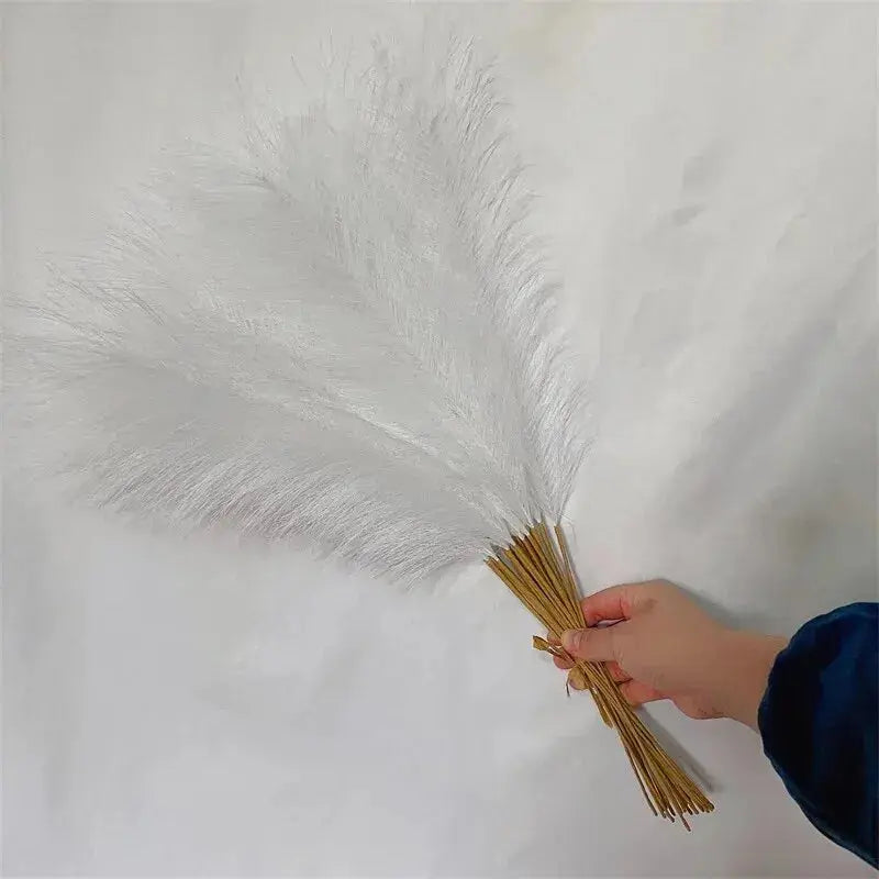 10pcs Artificial Reed Ins Wind Bouquet Imitation Flowers Bohemian Home Living Room Decor Fake Reed Christmas Wedding Decoration EnjoyingLeb Online