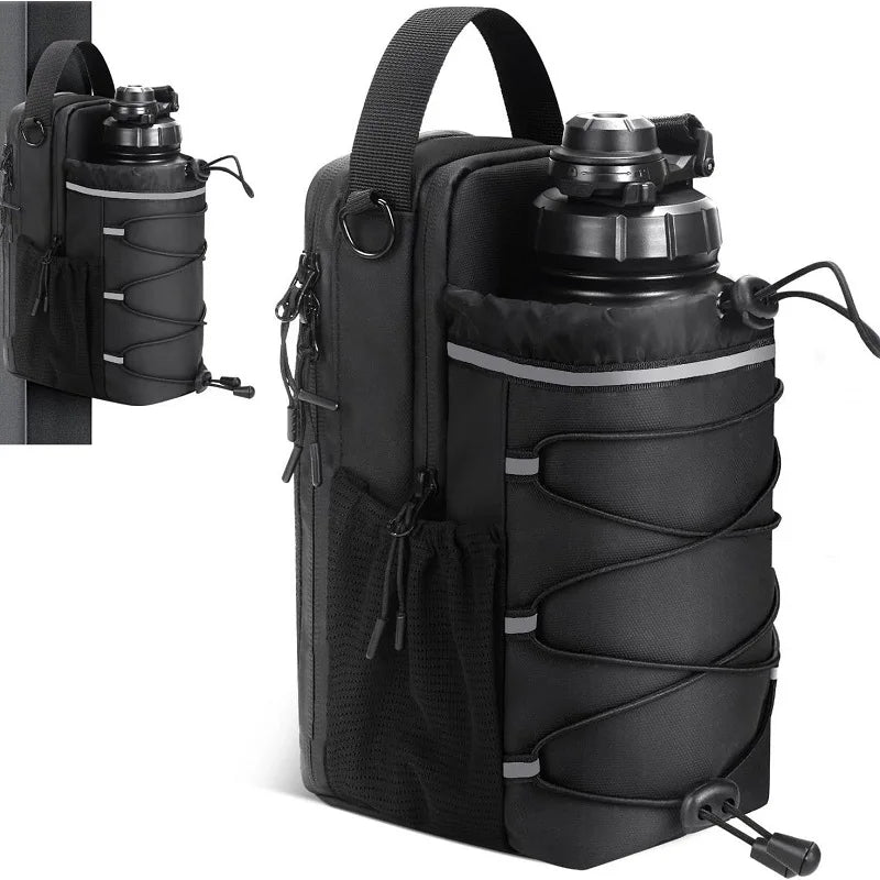 Magnetic Gym Bag Magnetic Sling Pocket Bottle Holder Crossbody Bag Gym Pouch for Men Women Gym Accessories Organizer EnjoyingLeb Online