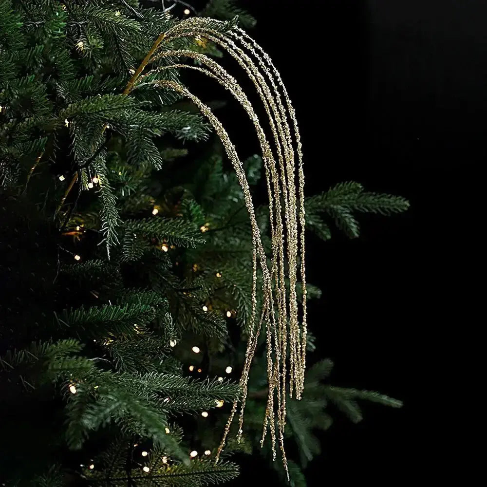 90cm Glitter Twig Ornaments Branches For Christmas Tree Vase Party Wedding navidad Atmosphere decorations Branches Sparkling EnjoyingLeb Online