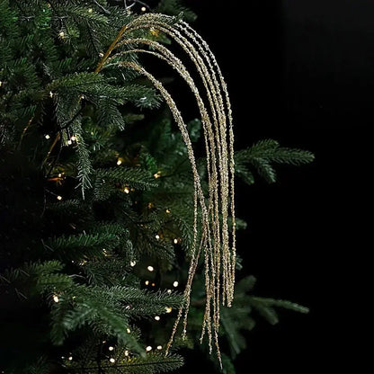90cm Glitter Twig Ornaments Branches For Christmas Tree Vase Party Wedding navidad Atmosphere decorations Branches Sparkling EnjoyingLeb Online