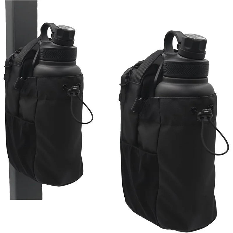 Magnetic Gym Bag Large Capacity Magnetic Carrier Bag With Phone Pocket Portable Gym Water Bottle Pouch Gym Accessories Organizer EnjoyingLeb Online