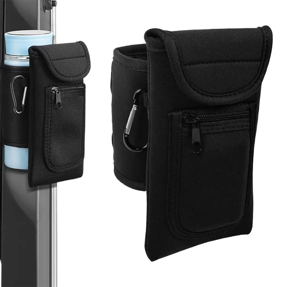Non Slip Magnetic Gym Water Bottle Bag With Phone Pocket Magnetic Fitness Sling Bag Portable Magnetic Water Bottle Carrier Bag EnjoyingLeb Online