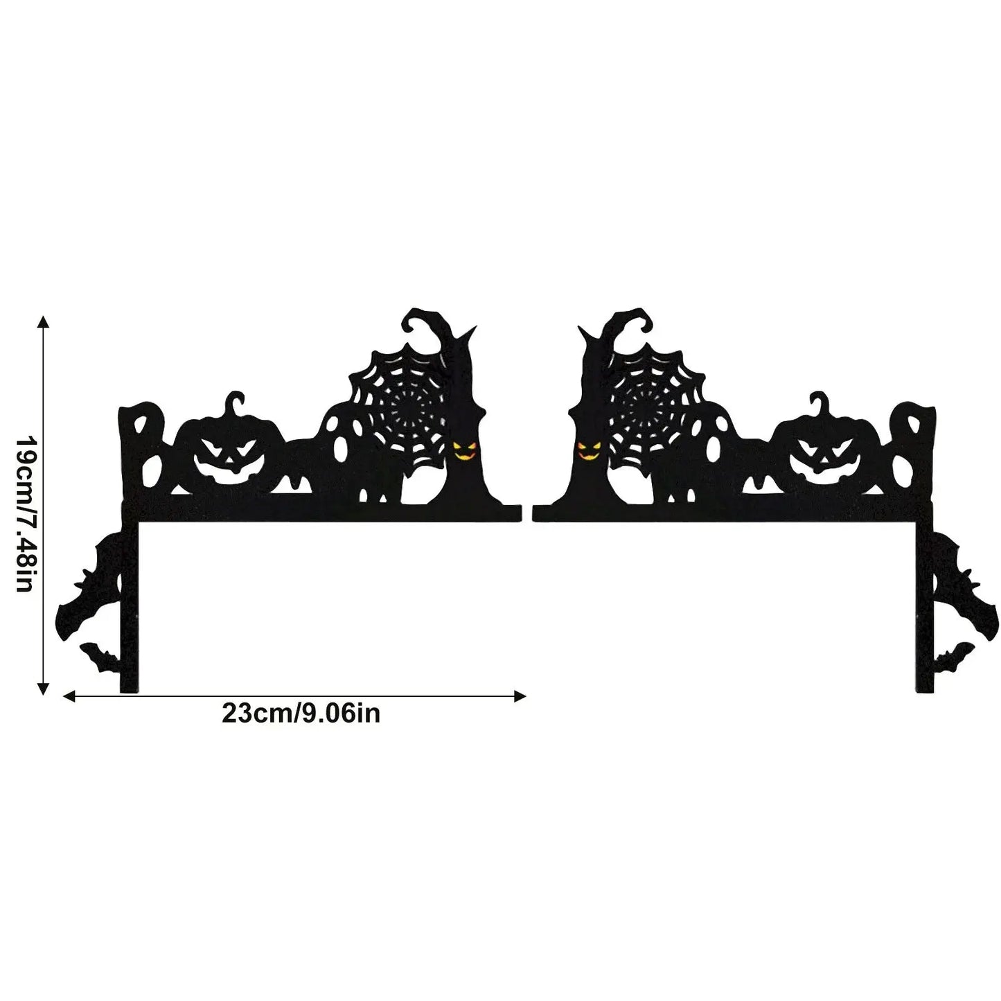 Halloween Creative Interesting Door Atmosphere Decoration, A Beautiful Scenery At Your Door Halloween Party Welcome Decor, Gift EnjoyingLeb Online