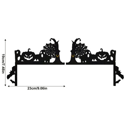 Halloween Creative Interesting Door Atmosphere Decoration, A Beautiful Scenery At Your Door Halloween Party Welcome Decor, Gift EnjoyingLeb Online