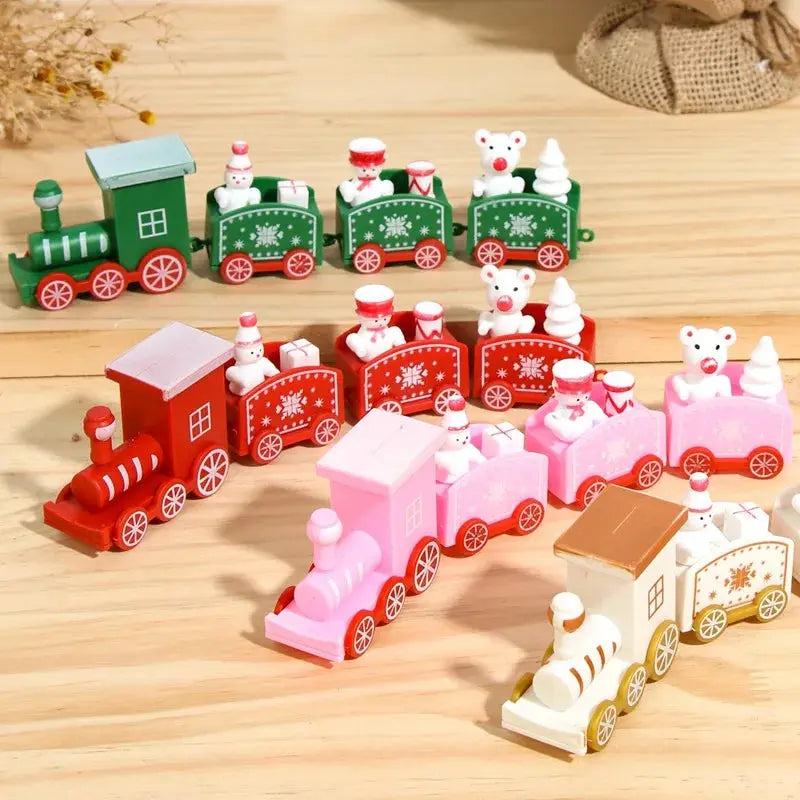 Christmas Train Merry Christmas Decorations For Home 2025 Cristmas Ornament Xmas Navidad Noel Gifts Happy New Year 2026 Gifts EnjoyingLeb Online