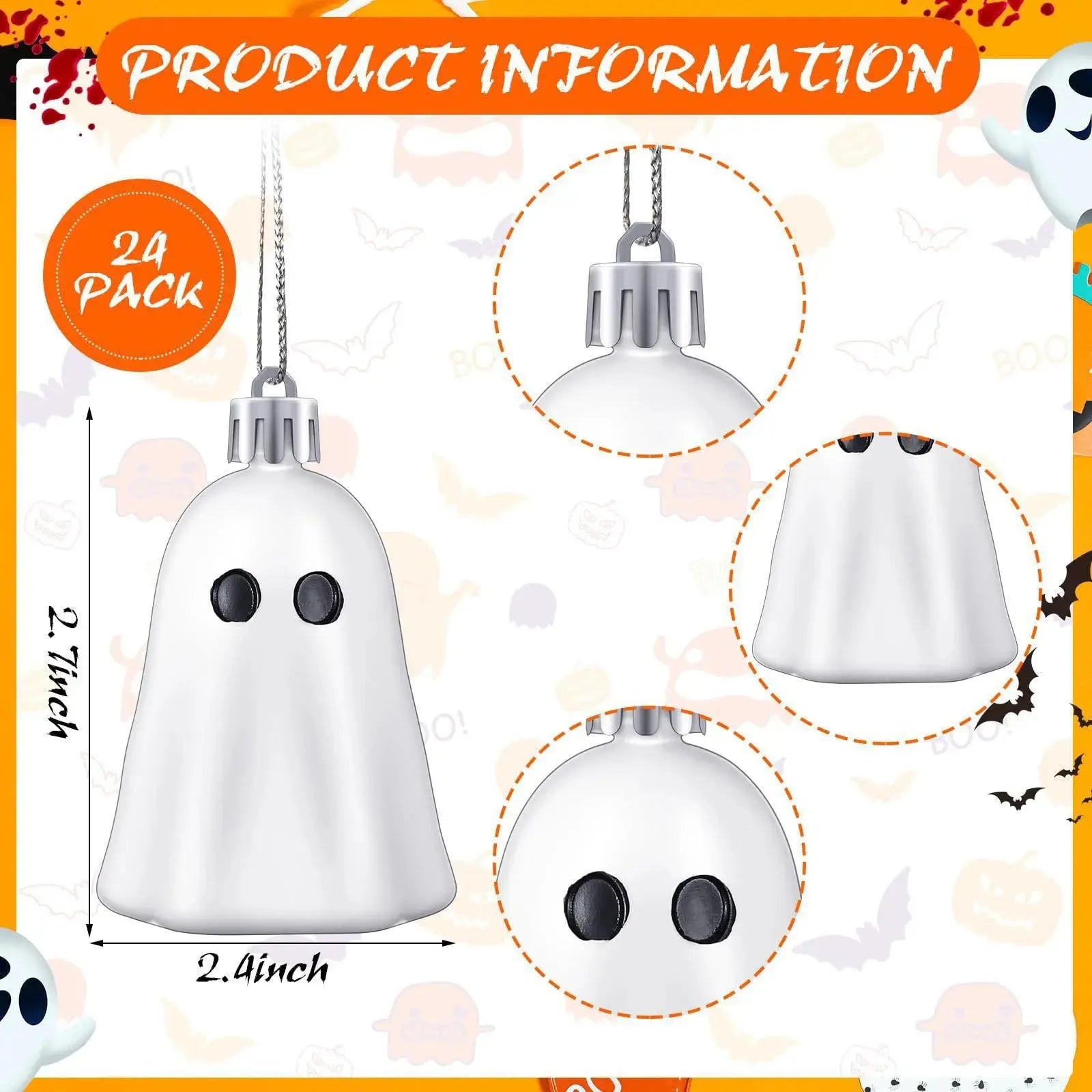 Halloween Hanging Ornaments Ghost Halloween Decoration Halloween Tree Decorations Ornaments Plastic Party Christmas Tree Decor EnjoyingLeb Online