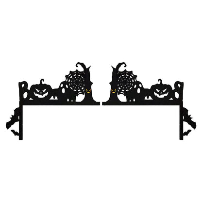 Halloween Creative Interesting Door Atmosphere Decoration, A Beautiful Scenery At Your Door Halloween Party Welcome Decor, Gift EnjoyingLeb Online