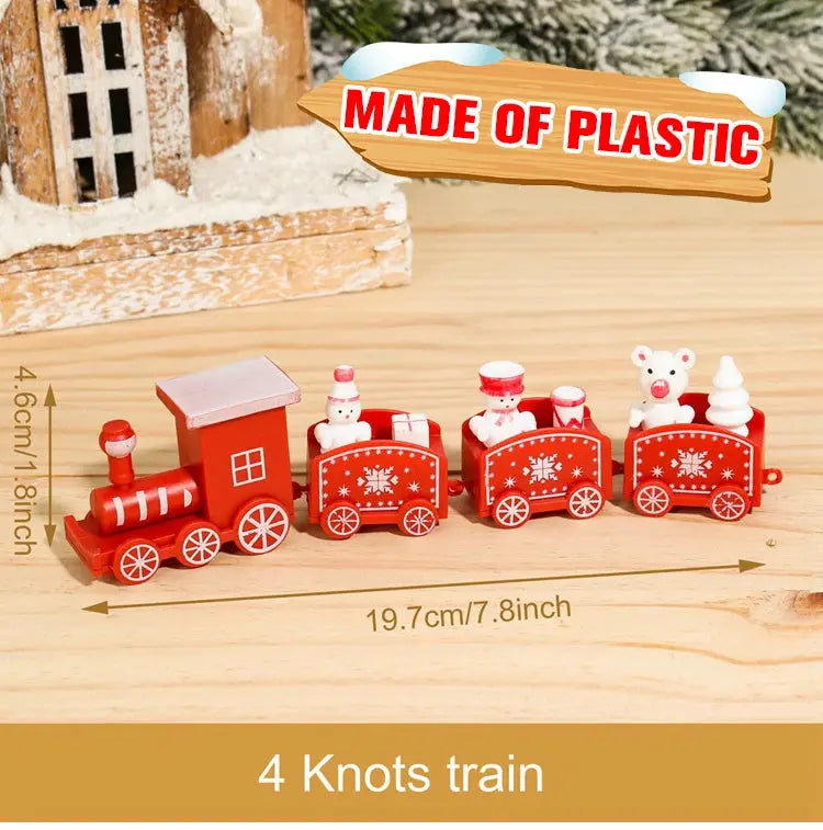 Christmas Train Merry Christmas Decorations For Home 2025 Cristmas Ornament Xmas Navidad Noel Gifts Happy New Year 2026 Gifts EnjoyingLeb Online