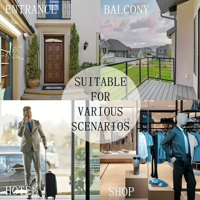 Christmas Themed Door Mat with Santa Claus Snowman Patterns Floor Mat for Home Entrance Decor Adding Festive Vibe to Entryway EnjoyingLeb Online