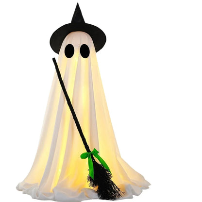 Halloween Decorations Indoor Spooky Halloween Decor With Witch Brooms Scary Decor With Led Lights For Front  Yard Garden Home EnjoyingLeb Online