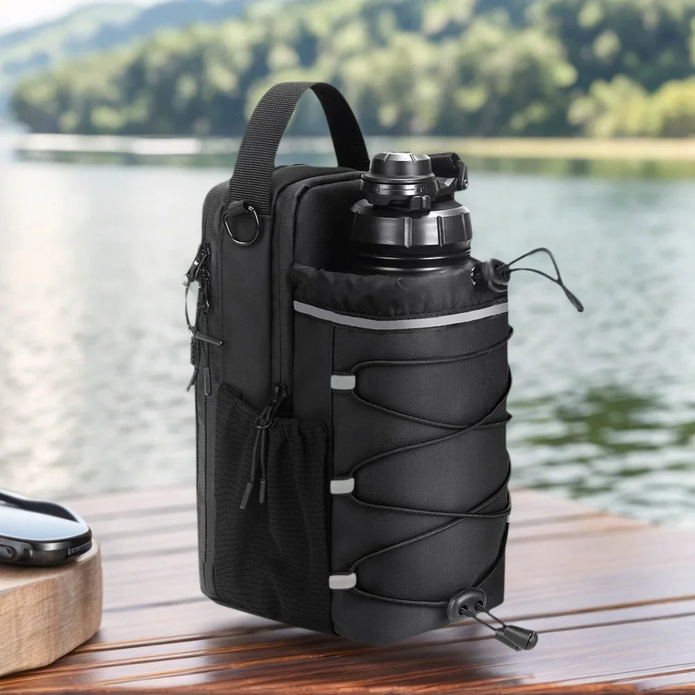 Magnetic Gym Bag Magnetic Sling Pocket Bottle Holder Crossbody Bag Gym Pouch for Men Women Gym Accessories Organizer EnjoyingLeb Online