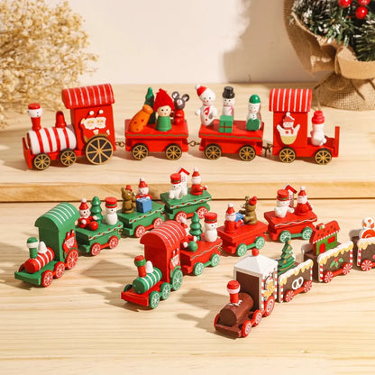 Christmas Train Merry Christmas Decorations For Home 2025 Cristmas Ornament Xmas Navidad Noel Gifts Happy New Year 2026 Gifts EnjoyingLeb Online