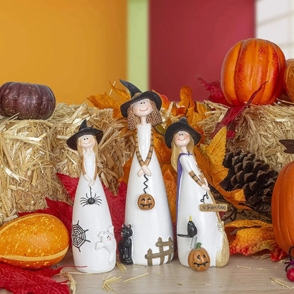 Halloween Witch Decoration Resin EnjoyingLeb Online