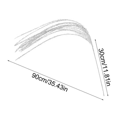 90cm Glitter Twig Ornaments Branches For Christmas Tree Vase Party Wedding navidad Atmosphere decorations Branches Sparkling EnjoyingLeb Online