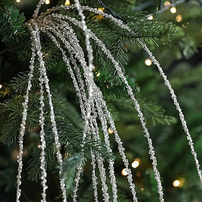 90cm Glitter Twig Ornaments Branches For Christmas Tree Vase Party Wedding navidad Atmosphere decorations Branches Sparkling EnjoyingLeb Online
