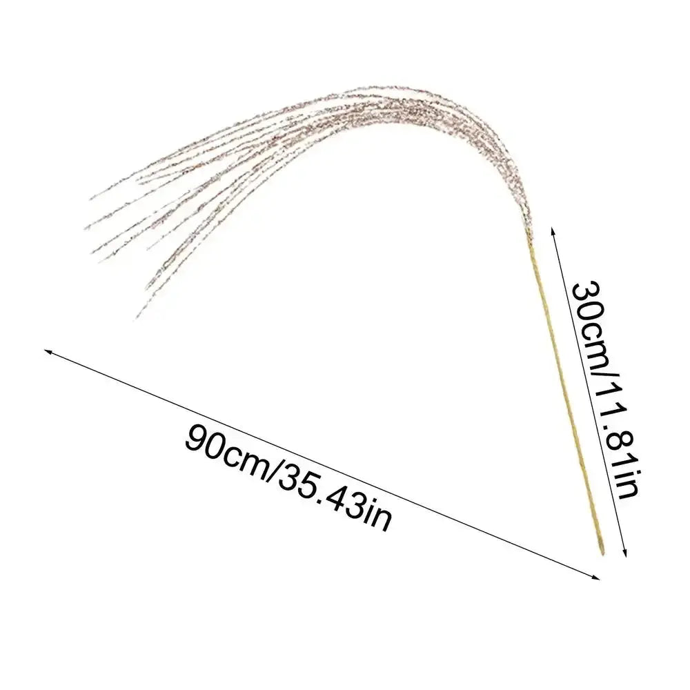 90cm Glitter Twig Ornaments Branches For Christmas Tree Vase Party Wedding navidad Atmosphere decorations Branches Sparkling EnjoyingLeb Online