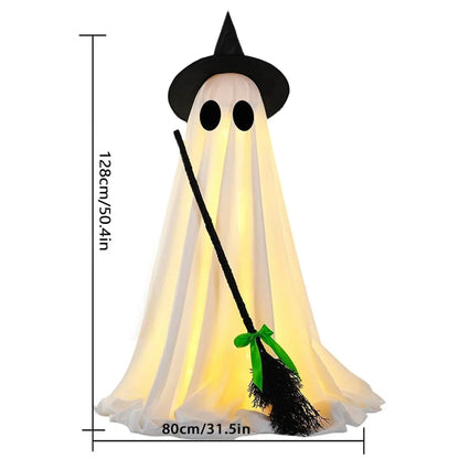 Halloween Decorations Indoor Spooky Halloween Decor With Witch Brooms Scary Decor With Led Lights For Front  Yard Garden Home EnjoyingLeb Online