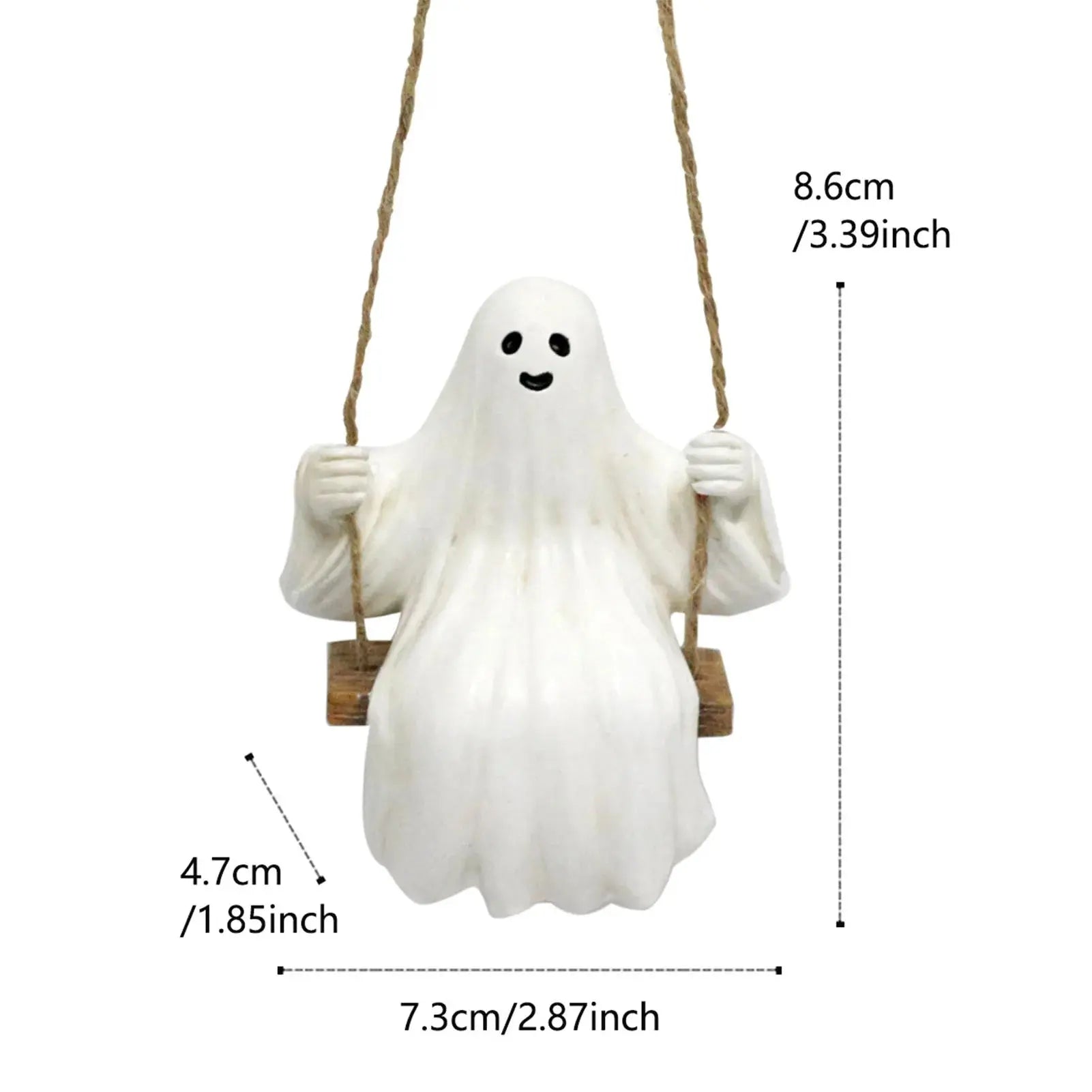 Halloween Decorations Ghost Figurines Halloween Ghost Hanging Ornament for Halloween Holiday Parties Decor EnjoyingLeb Online