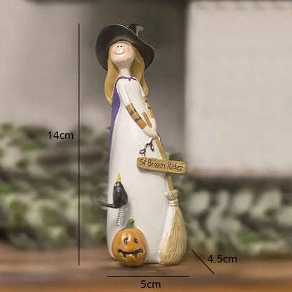 Halloween Witch Decoration Resin EnjoyingLeb Online