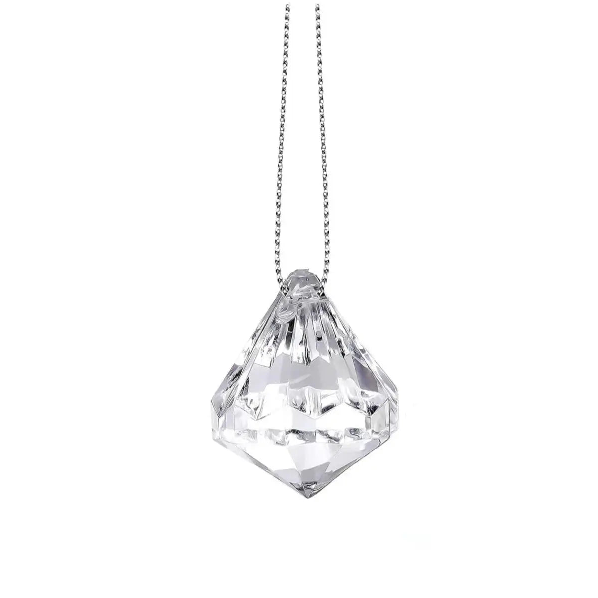 13cm Simulation Ice Xmas Tree Hanging Clear Fake Icicle Pendant Ornament Merry Christmas Party Decoration New Year Navidad 2026 EnjoyingLeb Online