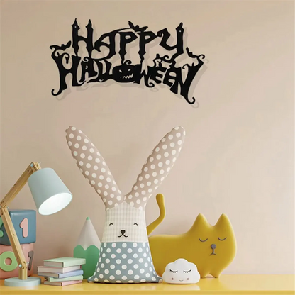 Halloween Theme Decor, Wall Art Decorations, Indoor Livingroom Black Classic Room Decor Wall Decor Metal Wall Hanging EnjoyingLeb Online