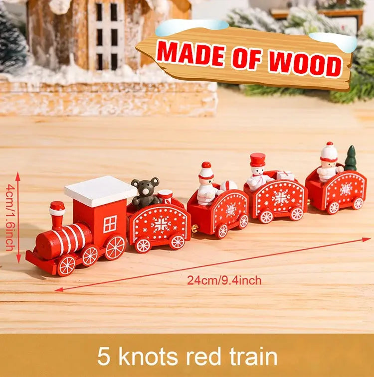 Christmas Train Merry Christmas Decorations For Home 2025 Cristmas Ornament Xmas Navidad Noel Gifts Happy New Year 2026 Gifts EnjoyingLeb Online