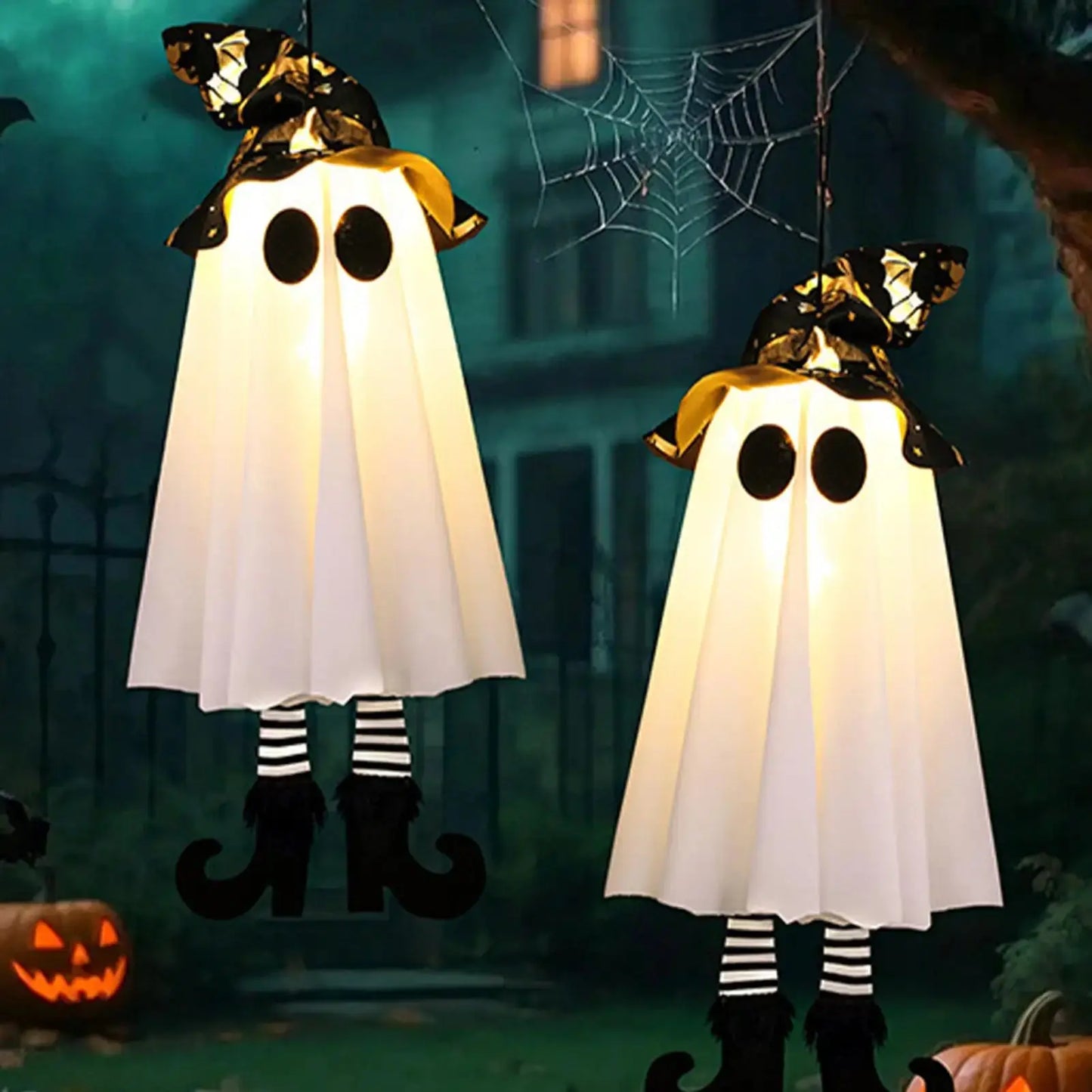 Halloween Decor LED Light Up Witch Ghost for Halloween Party Home Indoor Outdoor Yard Decoration Scary Hanging Ornaments Gift EnjoyingLeb Online