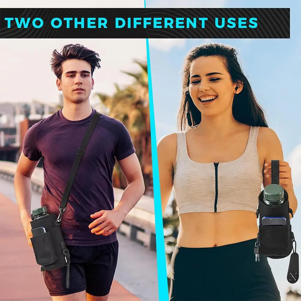 Large Capacity Magnetic Gym Bag Portable Magnetic Carrier Bag With Phone Pocket Gym Water Bottle Pouch Gym Organizer Accessories EnjoyingLeb Online
